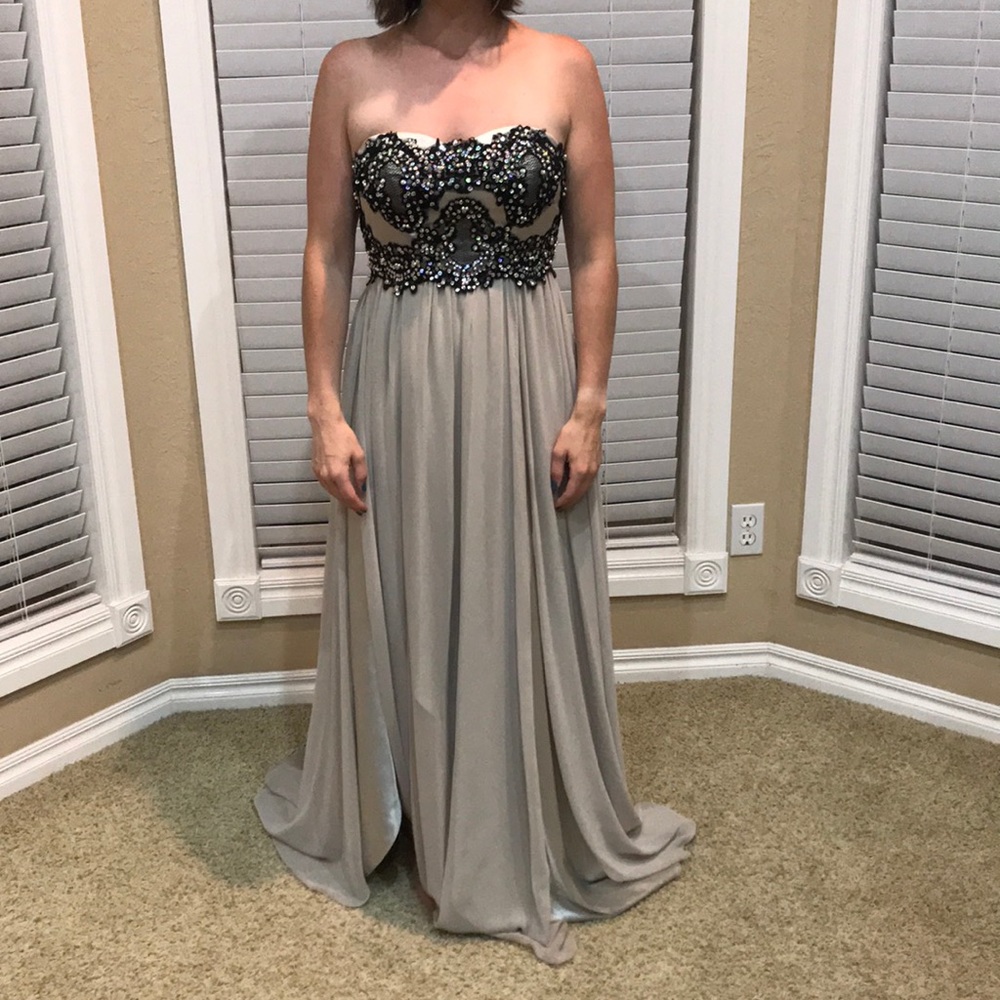 Gorgeous beaded formal gown
